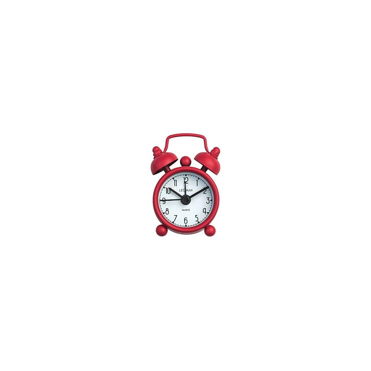 MINI TICK TOCK ALARM CLOCK - RED-LEGAMI MILANO