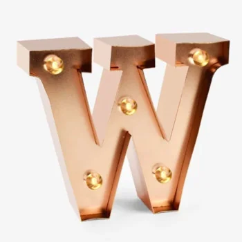 MINI LETTER LIGHT - W-STATIONERY- TD Toys