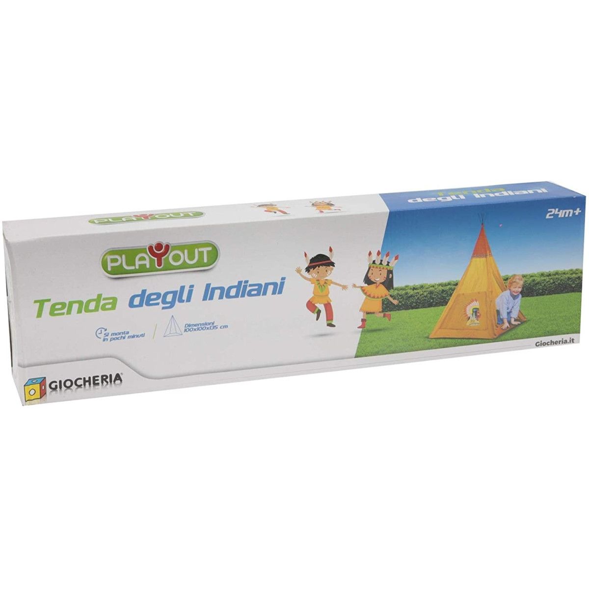 PLAY-OUT - Tenda degli Indiani - GIOCHERIA SPA - UNISEX - td-toys.it