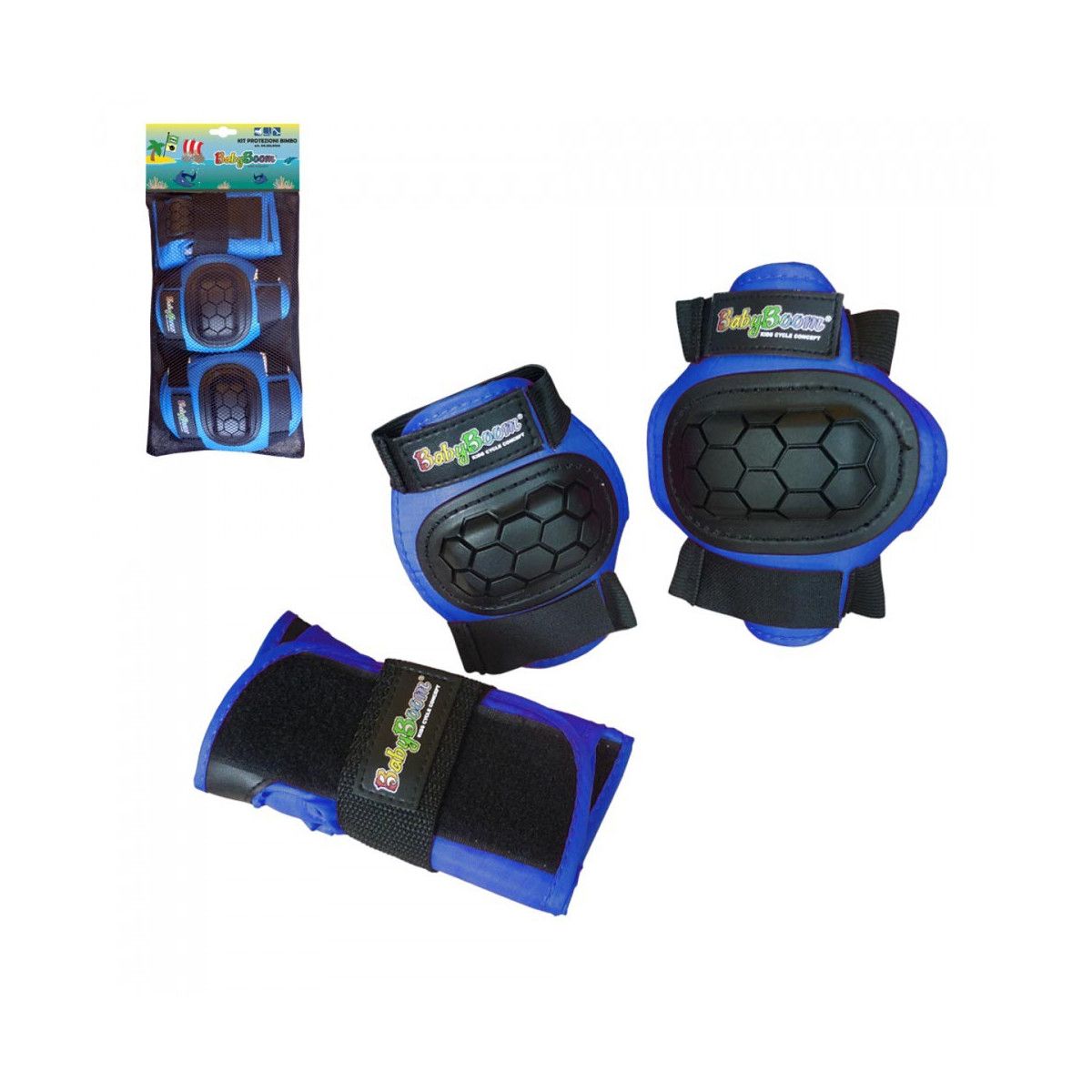 PLAY-OUT - Set Protezioni BLU - GIOCHERIA SPA - UNISEX - td-toys.it