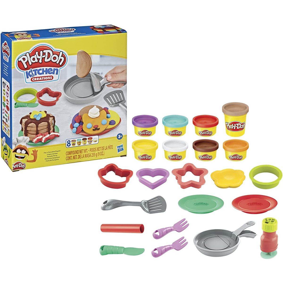 PLAY-DOH FLIP N PANCAKES PLAYSET - HASBRO - UNISEX - td-toys.it