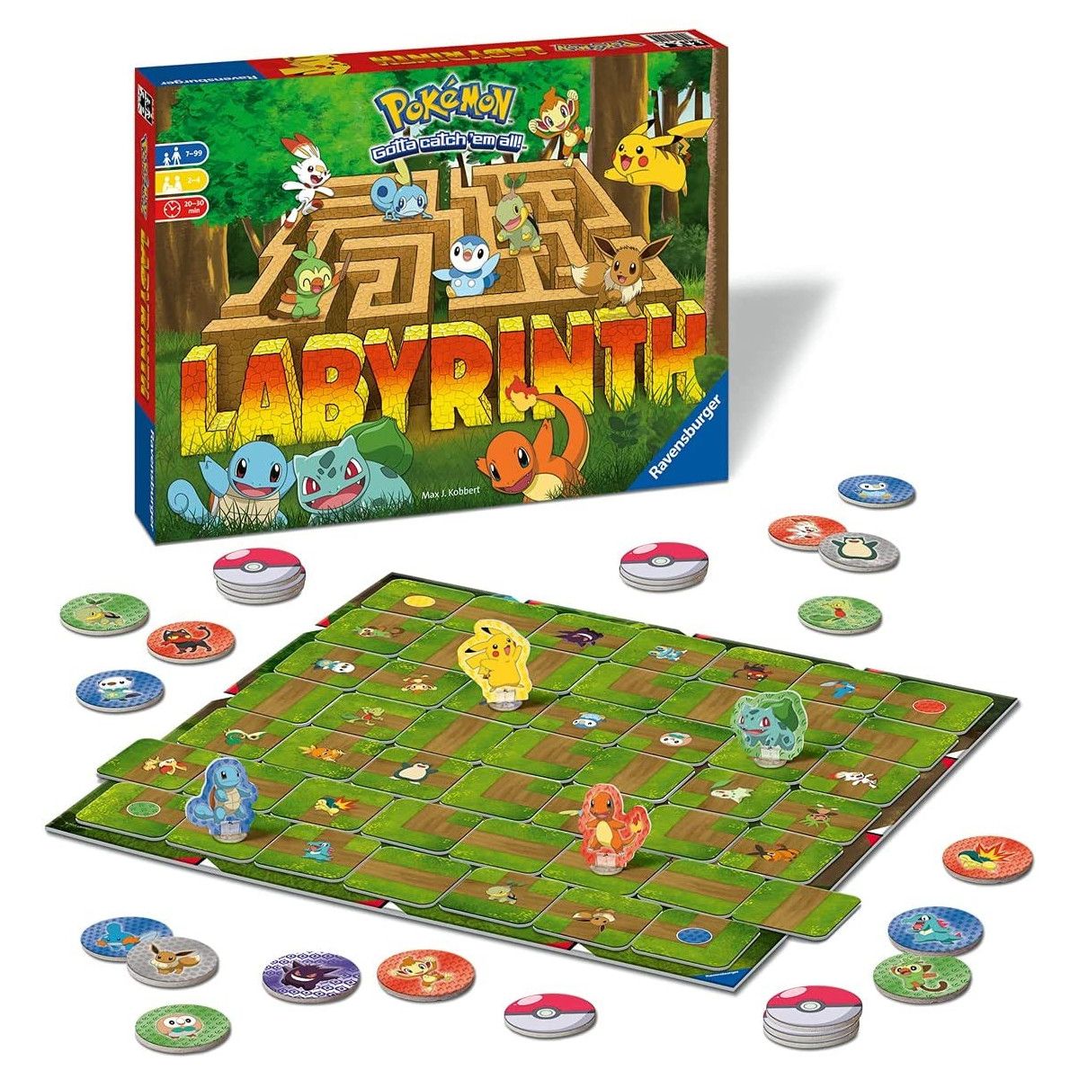 Pokémon Labyrinth - Ravensburger - BOARD GAMES' - td-toys.it