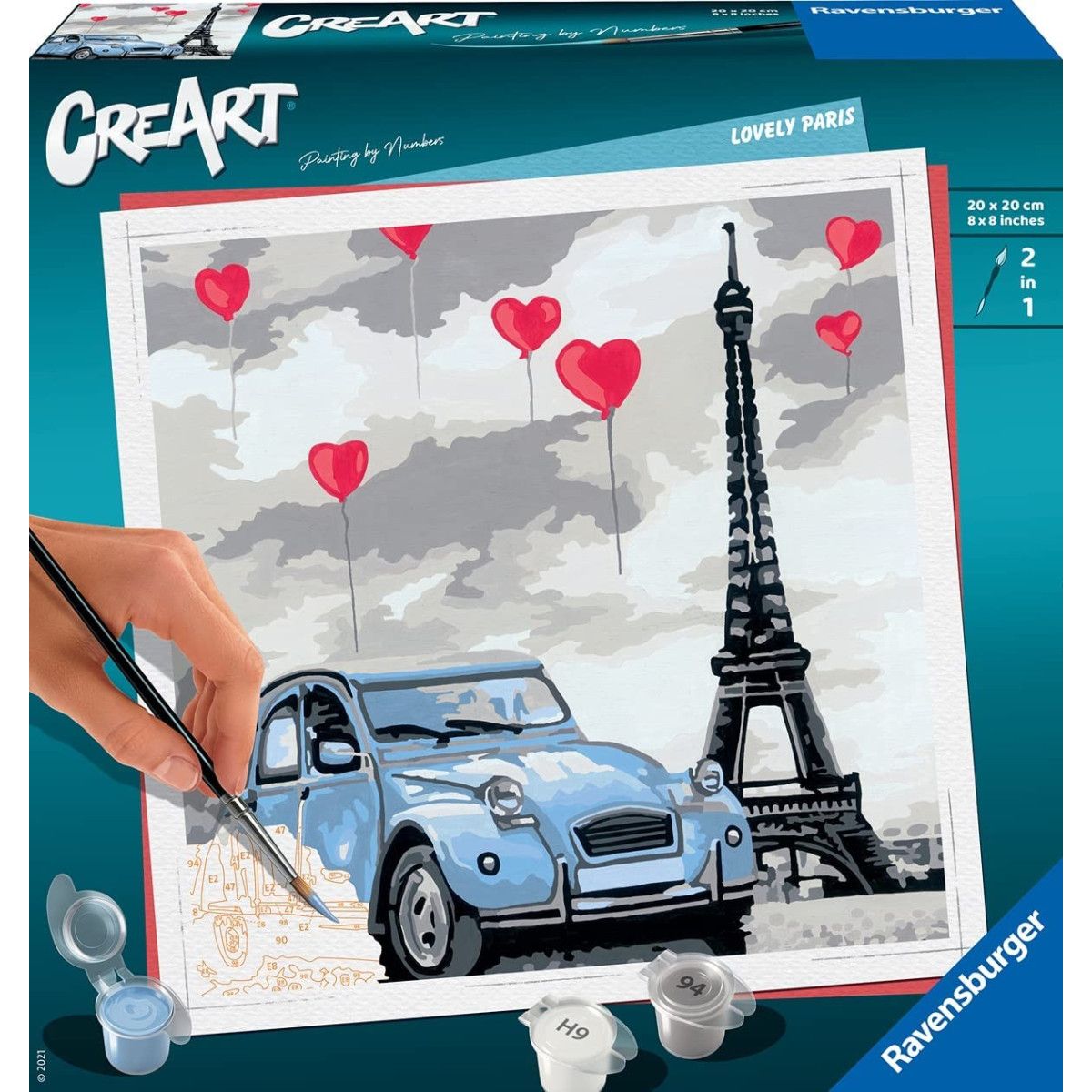 CREART SERIE TREND - PARIGI 28996 - Ravensburger - CREATIVI - td-toys.it