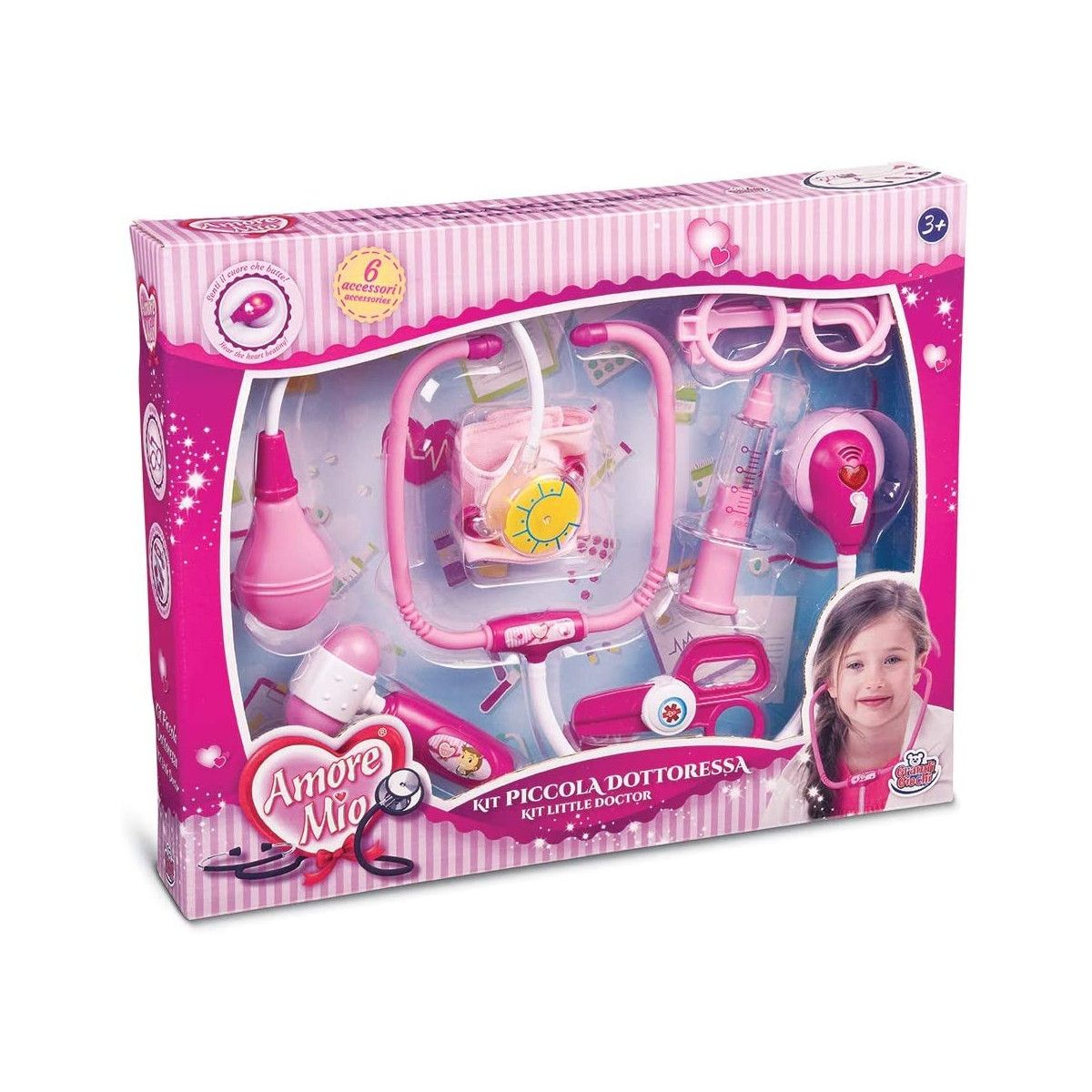 LOVE MY LITTLE DOCTOR SET L / S - GRANDI GIOCHI - CHILD - td-toys.it