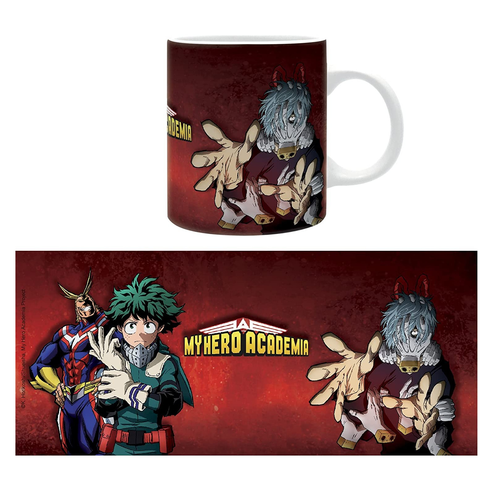 MY HERO ACADEMIA - Mug - 320 ml - "Versus" - subli - with - ABYSTYLE - CUPS - td-toys.it