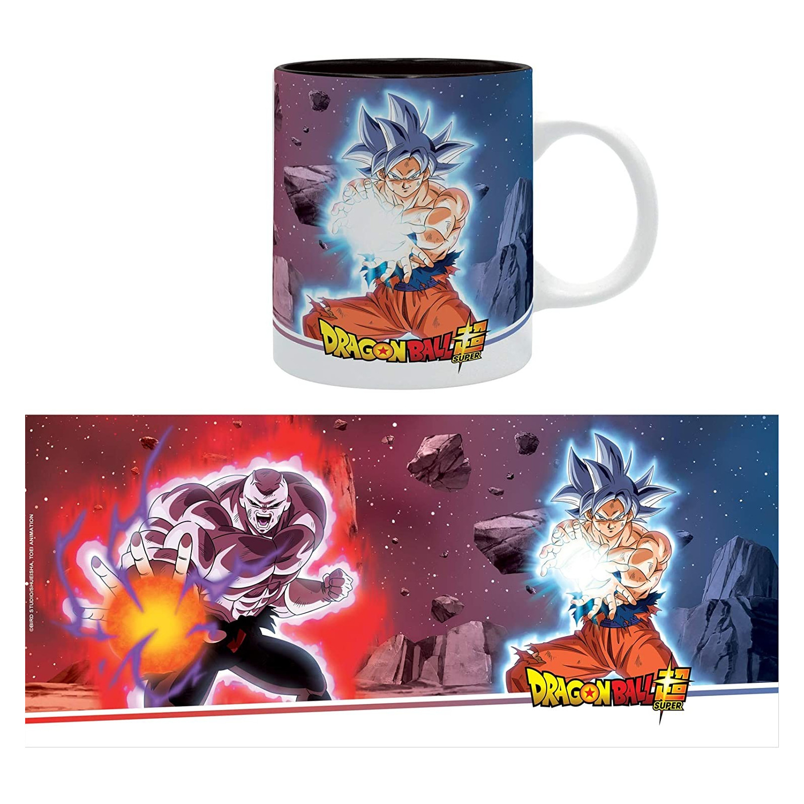 DRAGON BALL SUPER - Mug - 320 ml - Goku UI Vs Jiren - subli - box - ABYSTYLE - CUPS - td-toys.it