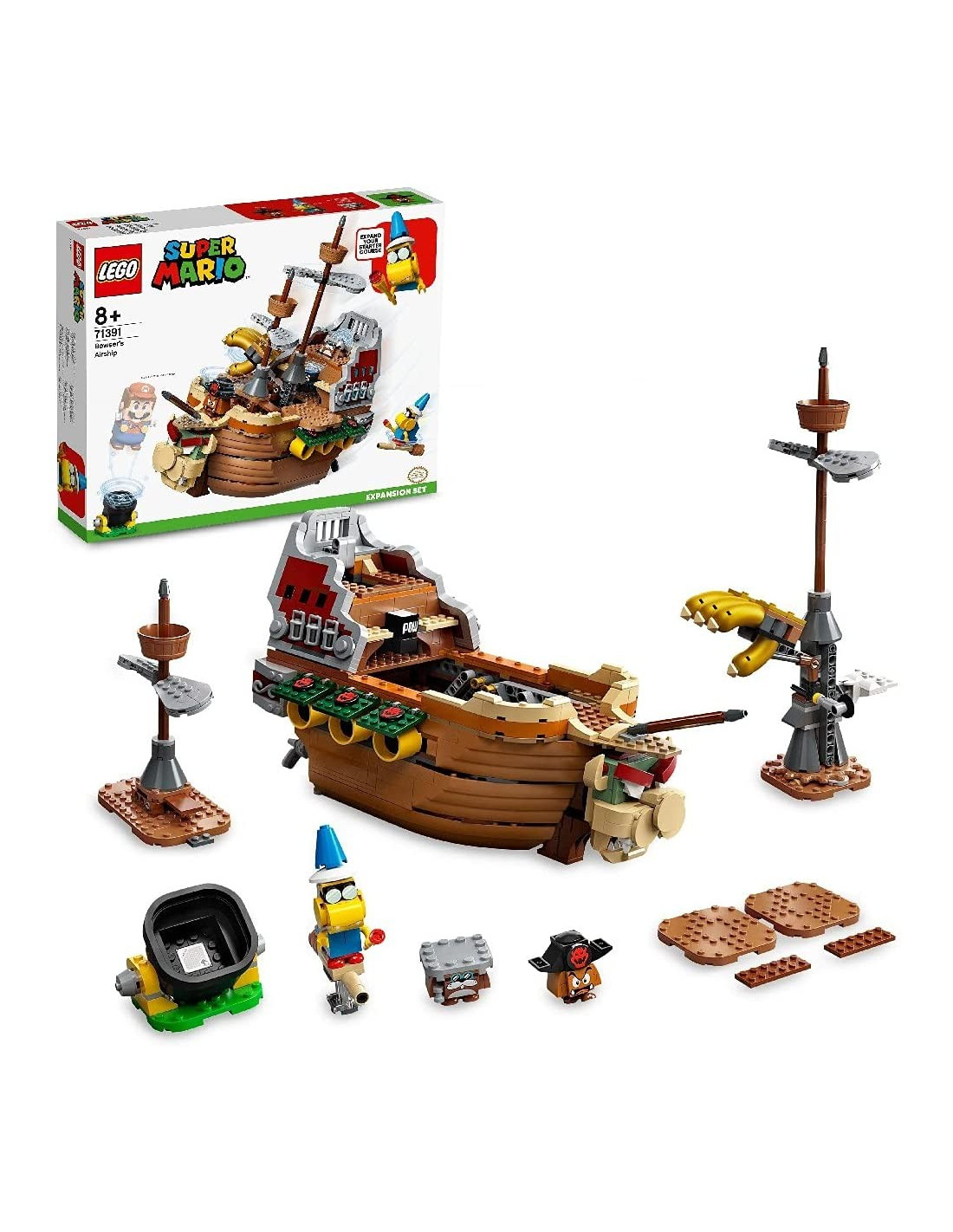 71391 SUPER MARIO IL VELIERO VOLANTE DI BOWSER PACK DI ESPANSIONE LEGO-LEGO