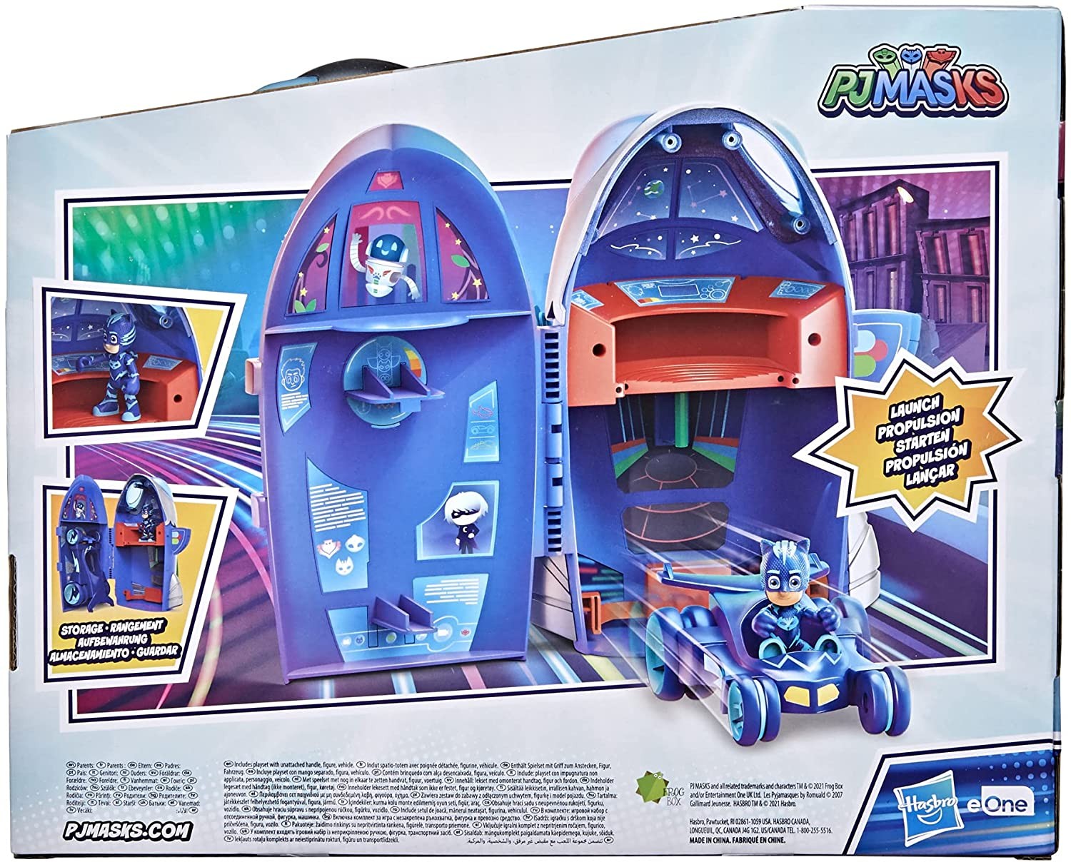 PJ MASKS 2 IN 1 QUARTIER GENERALE DIVERTIMENTO 2 in 1: il playset