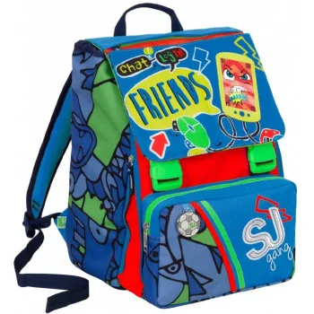 SJ Splittable Boy Backpack-ZAINO SCUOLA - ASILO