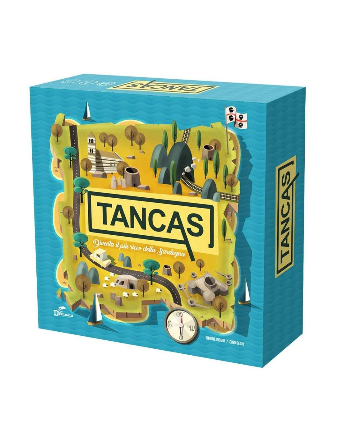 TANCAS - BECOME THE RICHEST IN SARDINIA-BOARD GAMES'