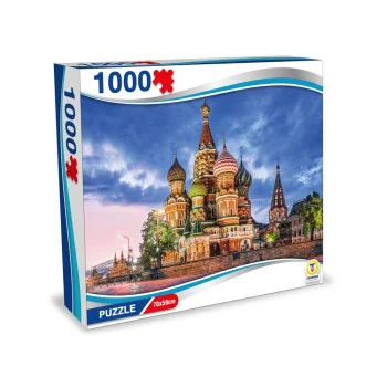 PUZZLE RUSSIA - MOSCOW, KREMLIN 1000 PCS 70X50CM - TEOREMA - PUZZLE - td-toys.it