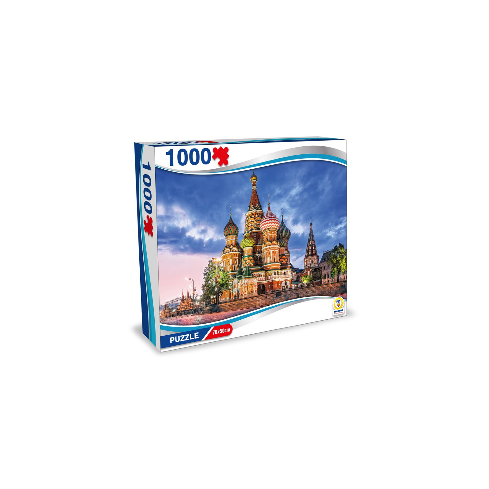 PUZZLE RUSSIA - MOSCA, CREMLINO 1000 PZ 70X50CM - TEOREMA - PUZZLE - td-toys.it