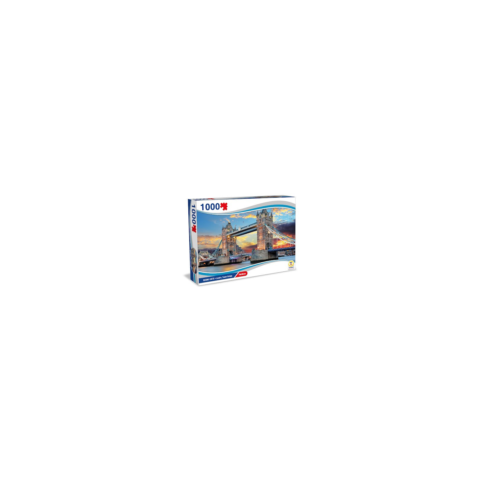 PUZZLE REGNO UNITO - LONDRA, TOWER BRIDGE 70X50CM - TEOREMA - PUZZLE - td-toys.it