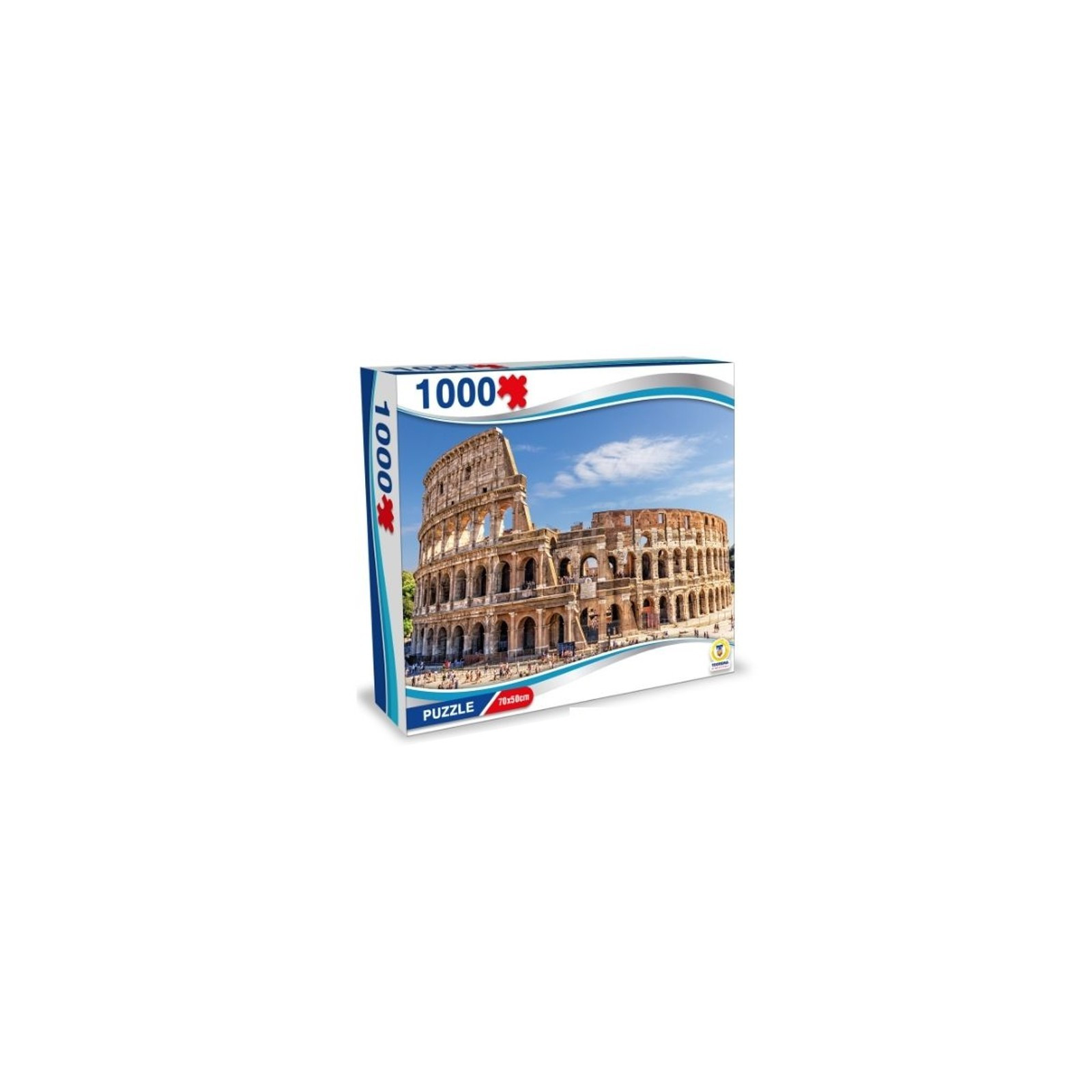 PUZZLE ITALY - ROME, COLOSSEUM 1000PZ 70X50CM - TEOREMA - PUZZLE - td-toys.it