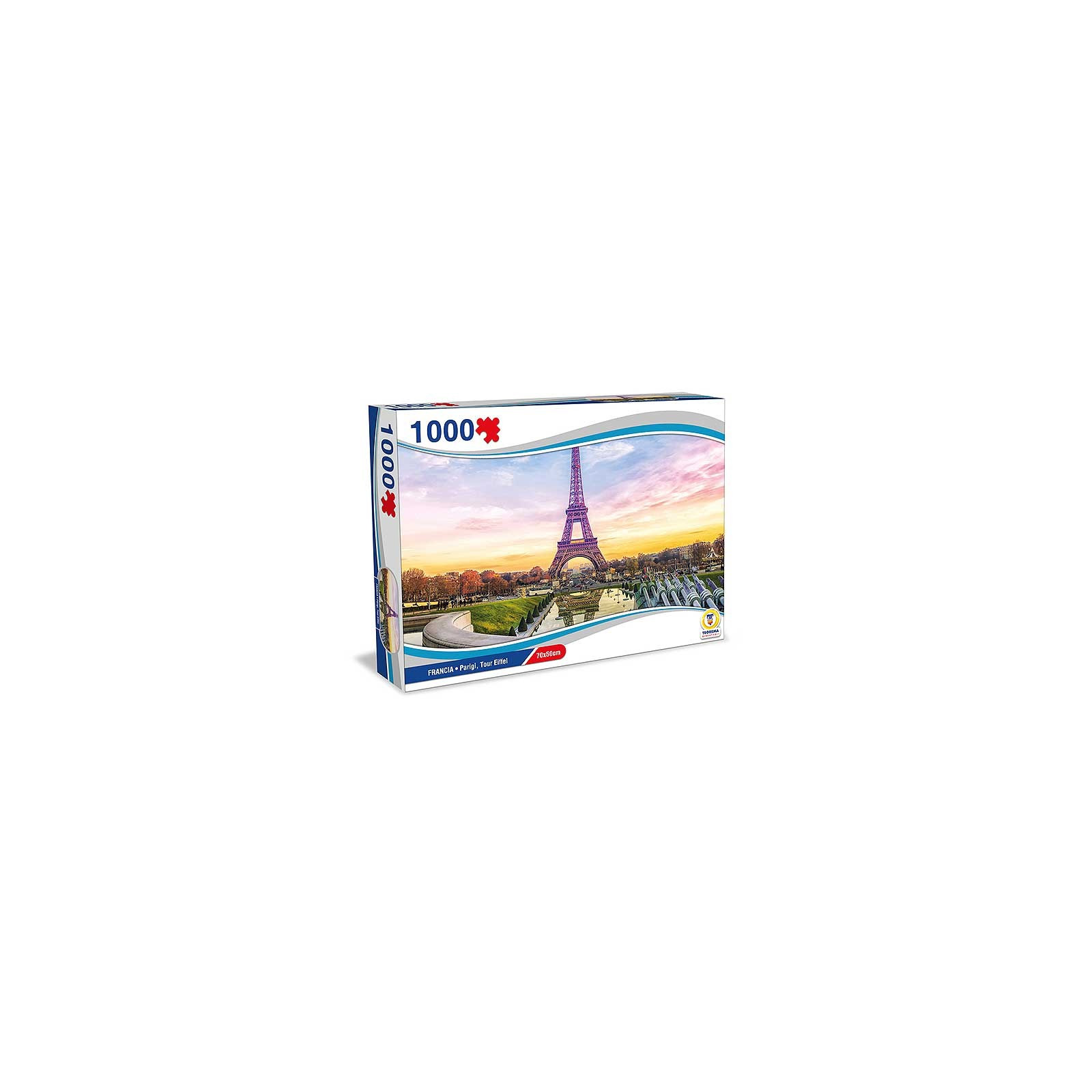 PUZZLE FRANCE - PARIS, TOUR EIFFEL 70X50CM - TEOREMA - PUZZLE - td-toys.it