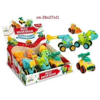 GOGO - VEHICLES BRUM BRUM FUNNY 6 MDL WITH CLUTCH - TEOREMA - EARLY CHILDHOOD - td-toys.it