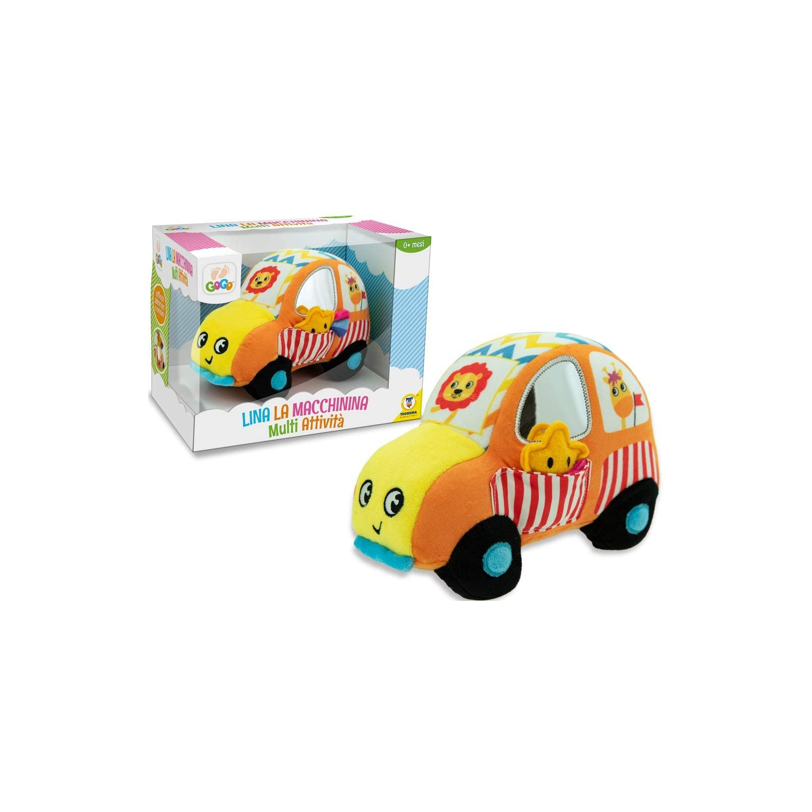 GOGO - LINA THE CAR WITH RATTLE-EARLY CHILDHOOD