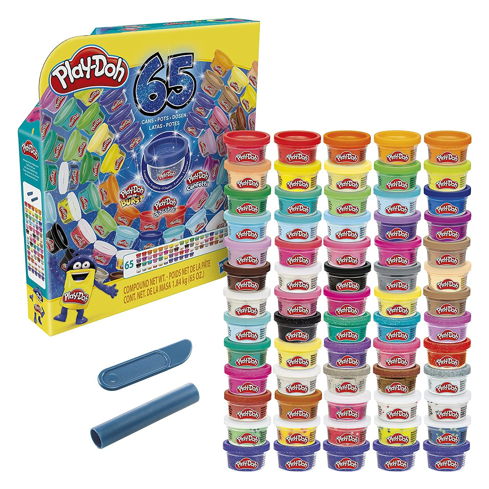 PLAY-DOH ULTIMATE COLOR COLLECTION - HASBRO - UNISEX - td-toys.it