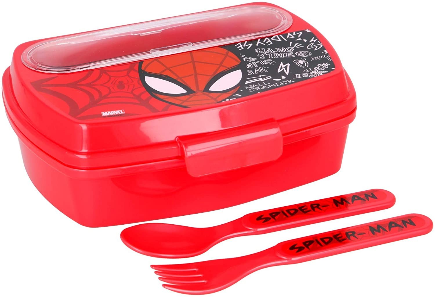 Spiderman. Contenitore porta merenda per pranzo scuola