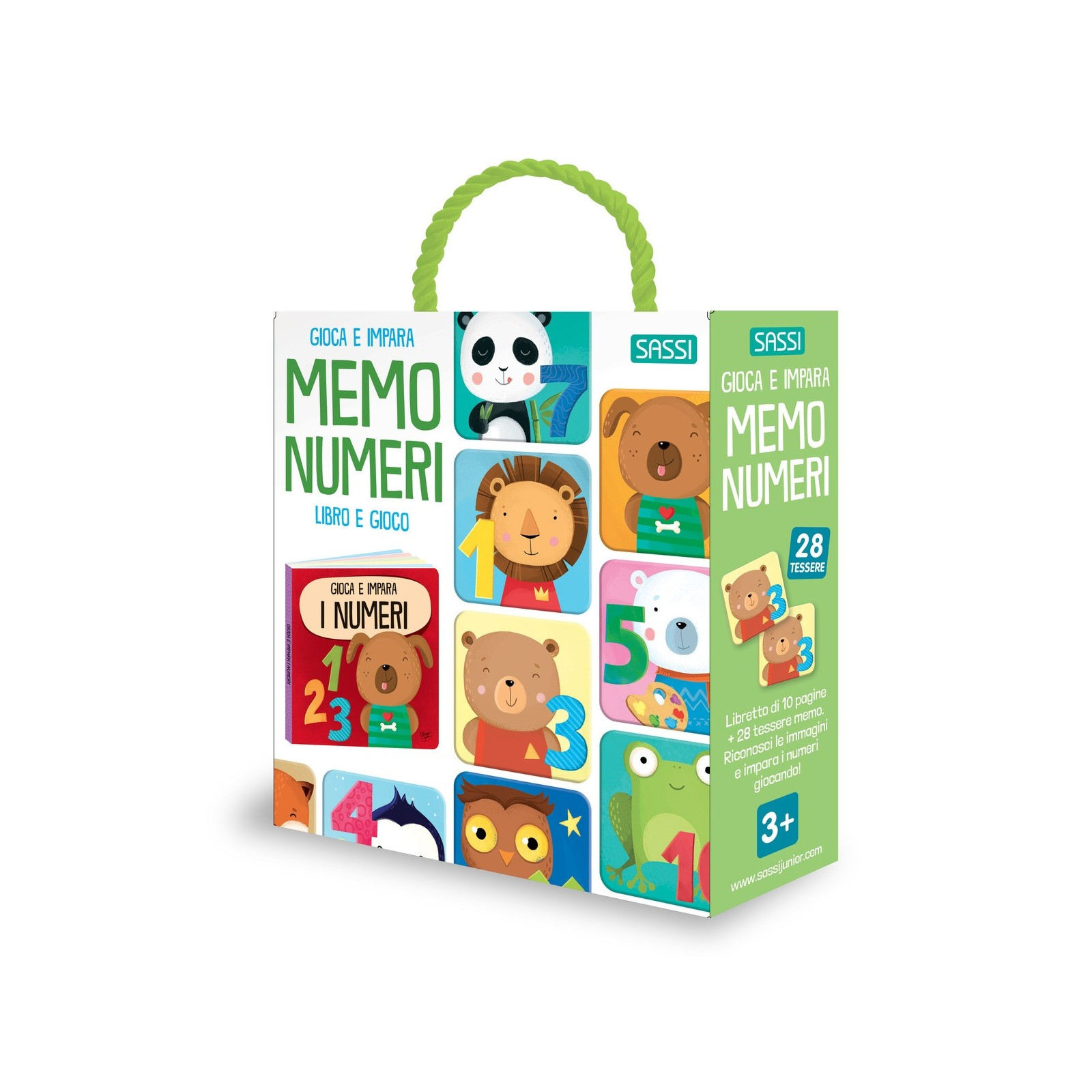 MEMO - NUMBERS - SASSI EDITORE - SASSI EDITORE - td-toys.it