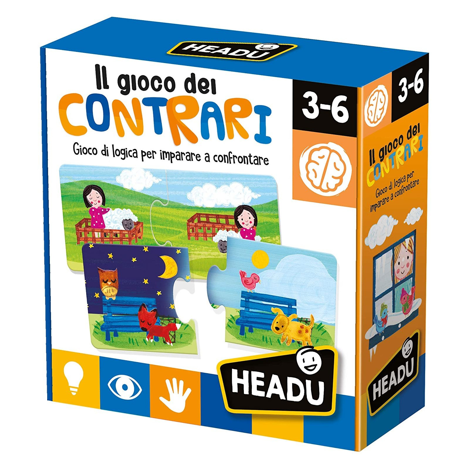 Il Gioco dei Contrari - HEADU - EDUCATIVI - td-toys.it