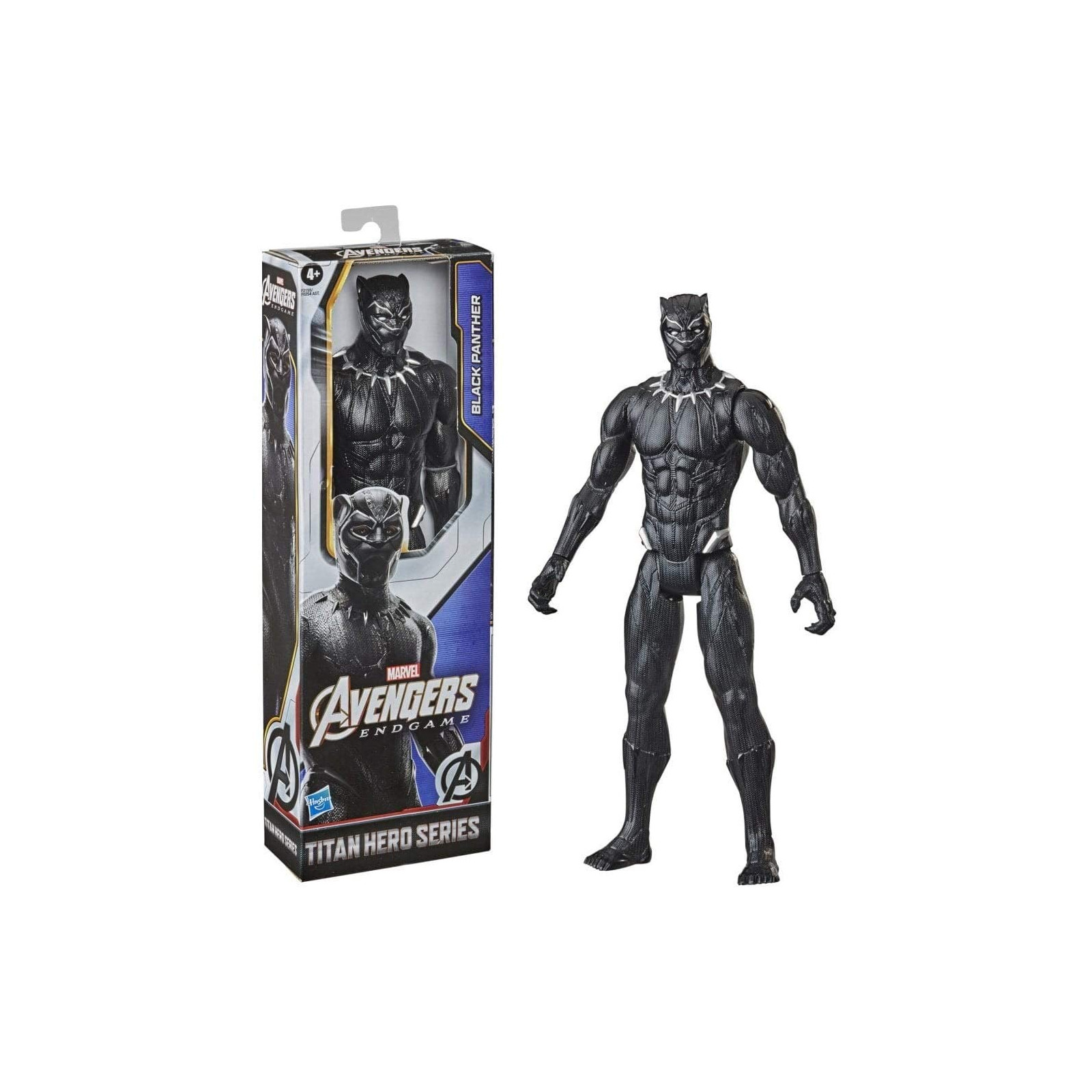 AVN TITAN HERO FIGURE BLACKPANTHER - HASBRO - BAMBINO - td-toys.it