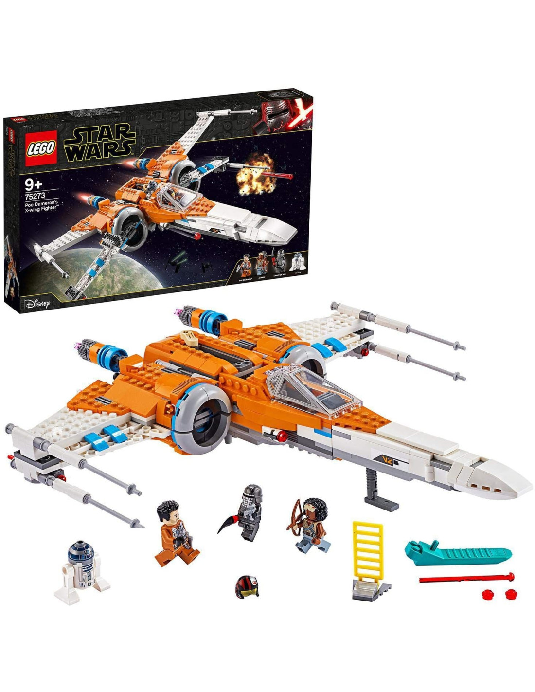 75273 STAR WARS X-Wing Fighter di Poe Dameron-COSTRUZIONI LEGO