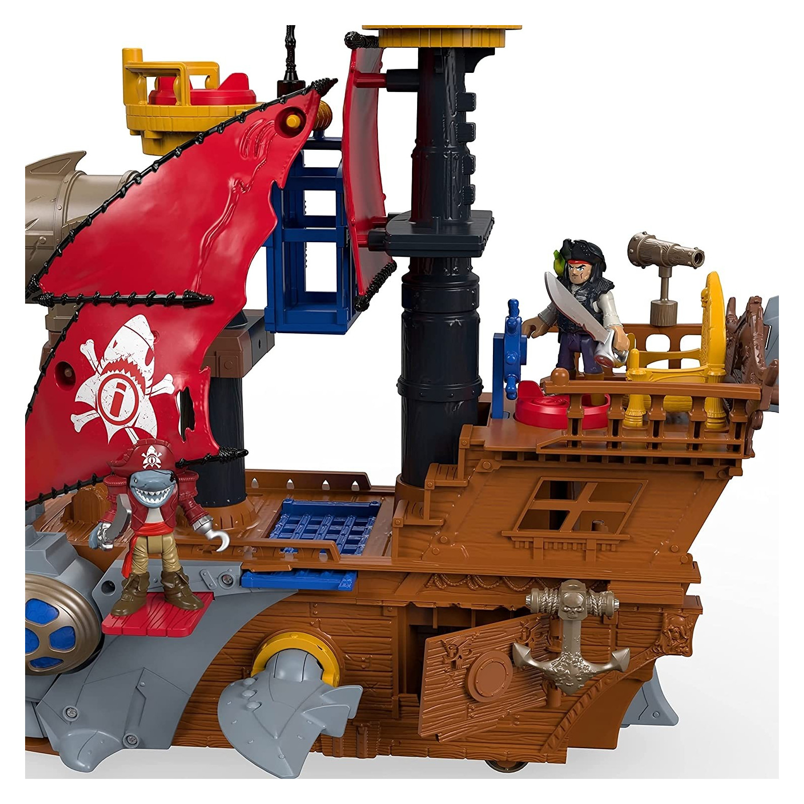 IMAGINEXT GALEONE DEI PIRATI DHH61 Squalo a babordo! spingi la nav