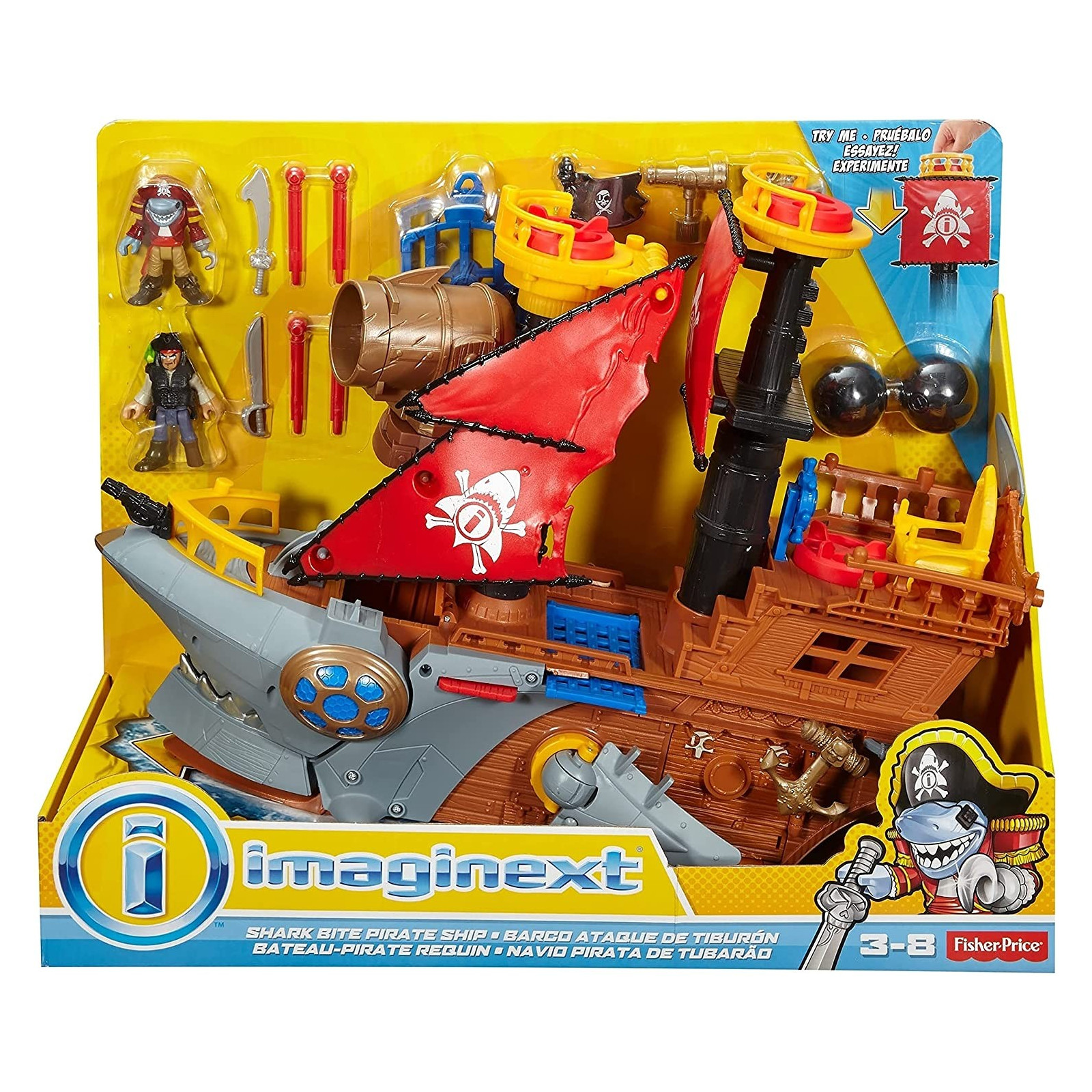 IMAGINEXT GALEONE DEI PIRATI DHH61-BAMBINO