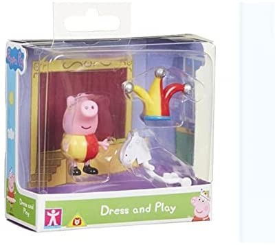 PEPPA PIG PERS. CON ACCESSORI W/3 Preparati per ore di divertimento