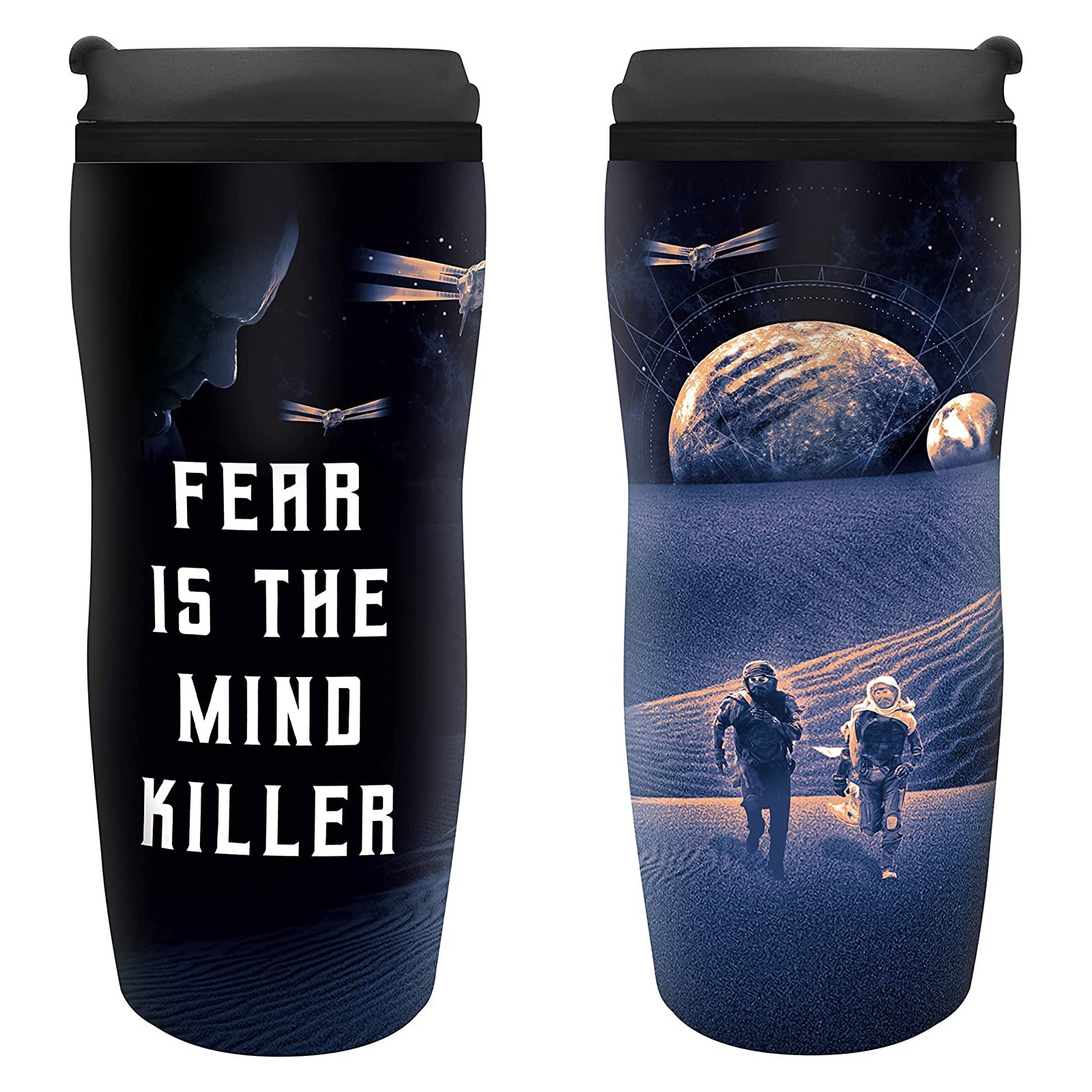 DUNE - Travel mug "Fear is the mind-killer" - ABYSTYLE - TAZZE - td-toys.it