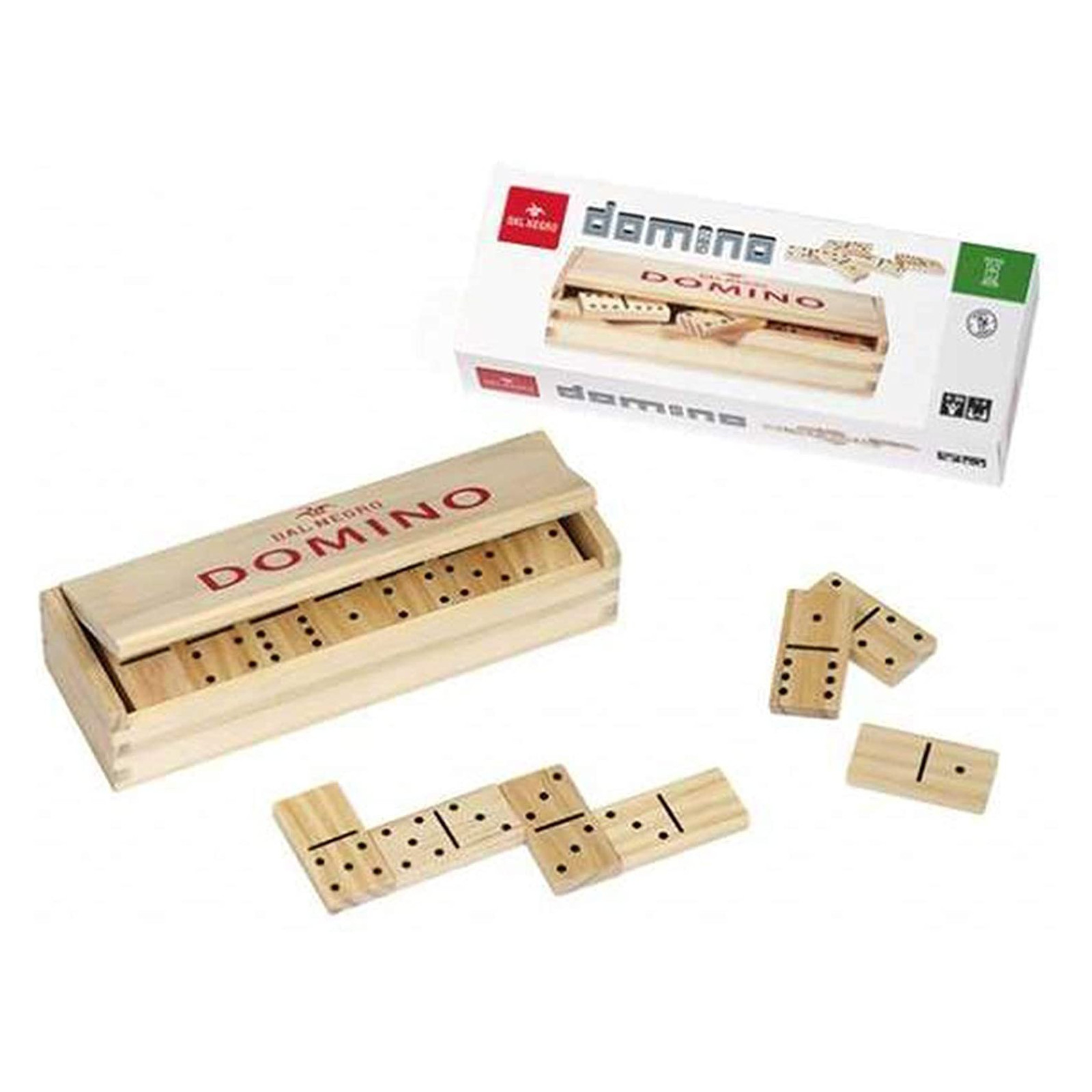 DOMINO IN WOOD WITH BOX - TEODOMIRO DAL NEGRO - WOOD - td-toys.it