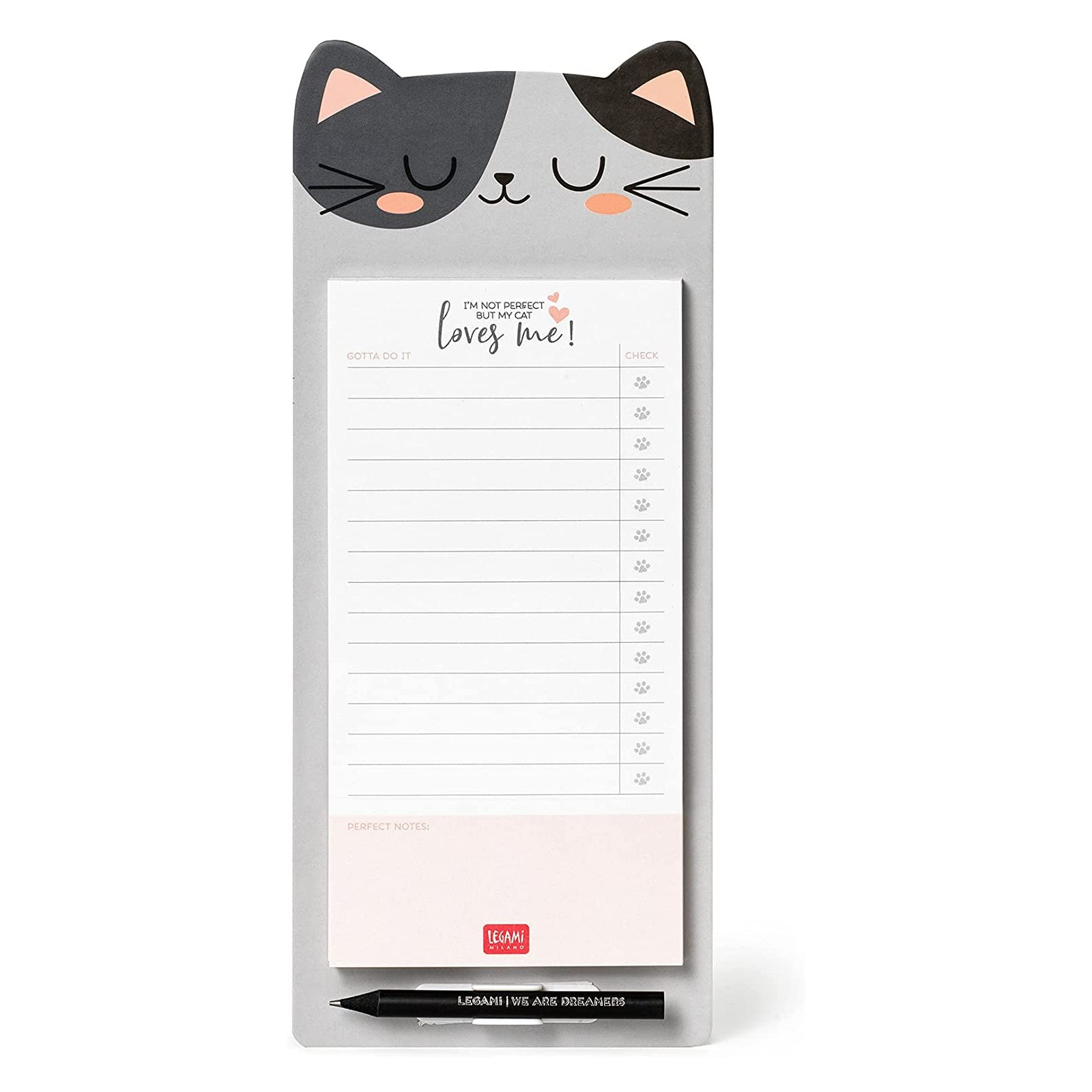 DON'T FORGET - MAGNETIC NOTEPAD- KITTY-LEGAMI MILANO