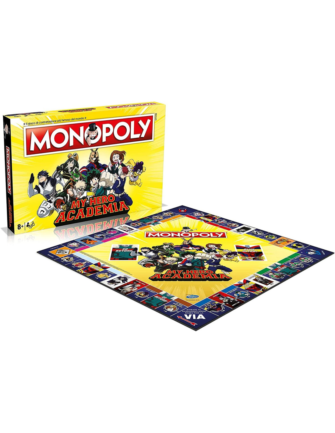 MONOPOLY MY HERO ACADEMIA (Board Games) - HASBRO - BOARD GAMES' - td-toys.it