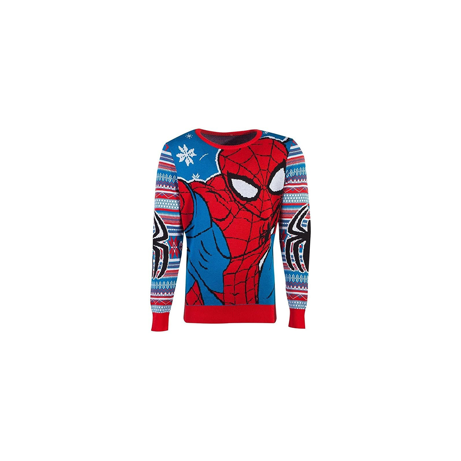 MARVEL SPIDER-MAN UNISEX SWEATER JUMPER L (Clothing) - DIFUZED - SWEATERS - td-toys.it