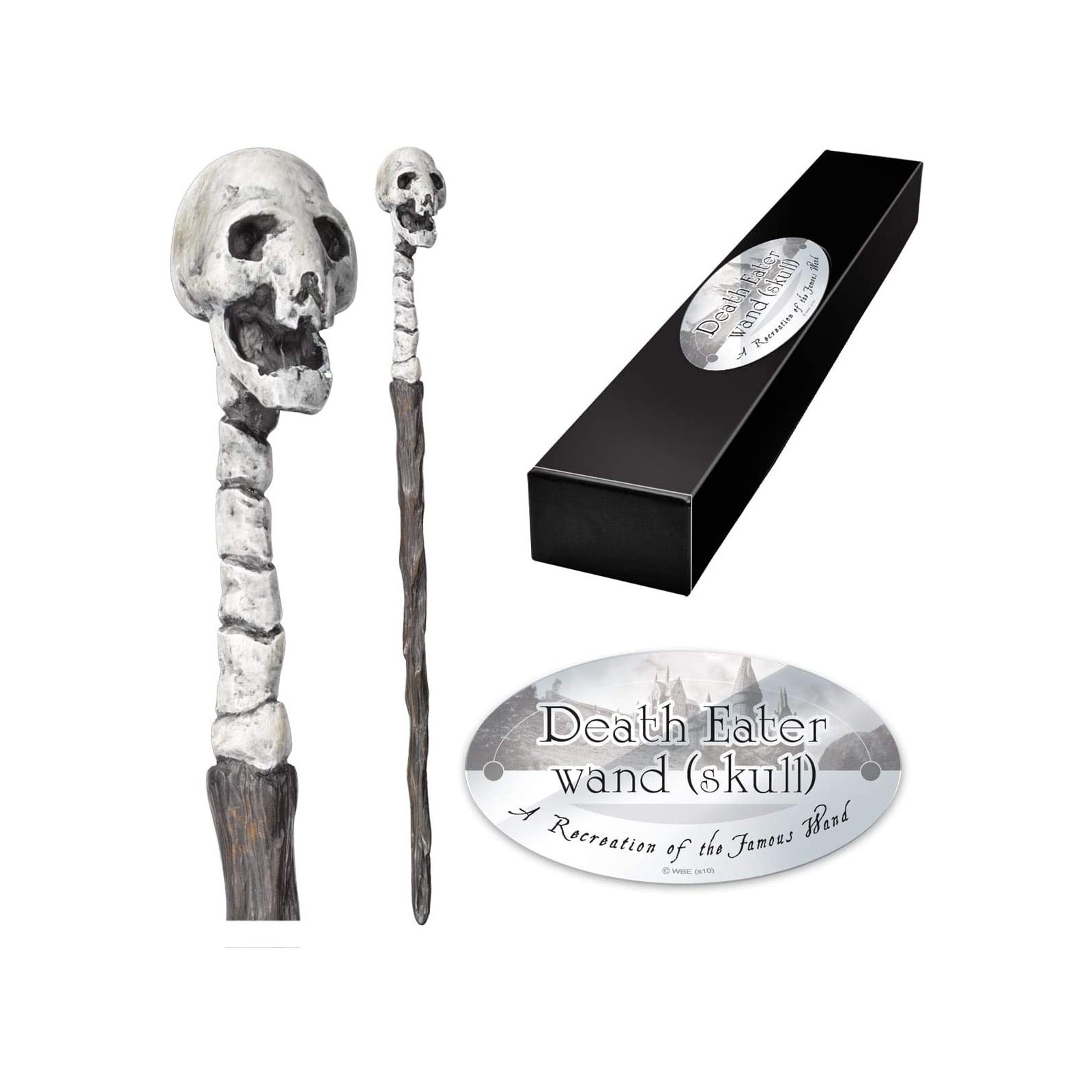 HARRY POTTER - REPLICA DEATH EATING WAND SKULL 30 CM (Gadget) - ABYSTYLE - GADGETS - td-toys.it