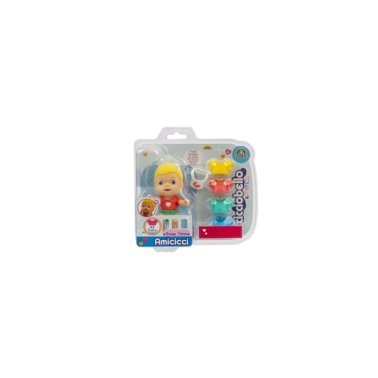 CICCIOBELLO AMICICCI BLISTER DRESS TIME - GIOCHI PREZIOSI ITALIA SRL - CHILD - td-toys.it