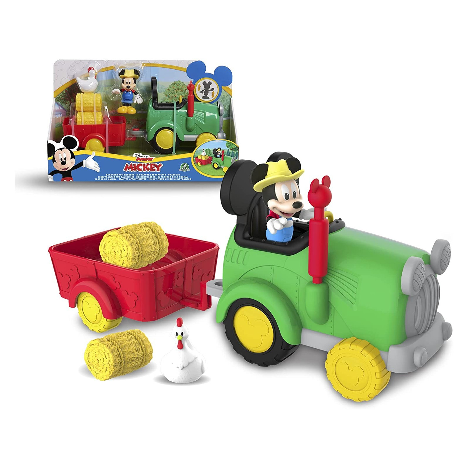 MICKEY TRACTOR WITH CHARACTER - GIOCHI PREZIOSI ITALIA SRL - EARLY CHILDHOOD - td-toys.it