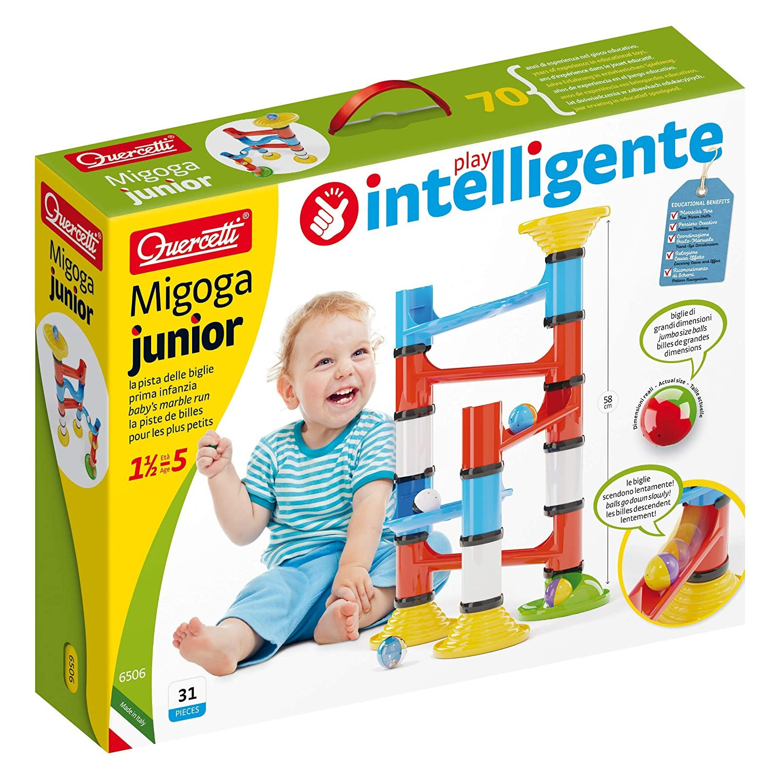 MIGOGA JUNIOR 31 PCS - QUERCETTI - UNISEX - td-toys.it