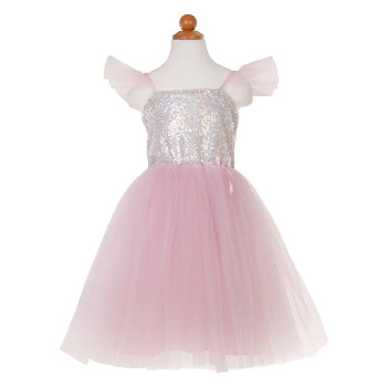 Sequins Princess Dress, Lilac, SIZE US 5-6 - Great Pretenders - JEWELRY - td-toys.it