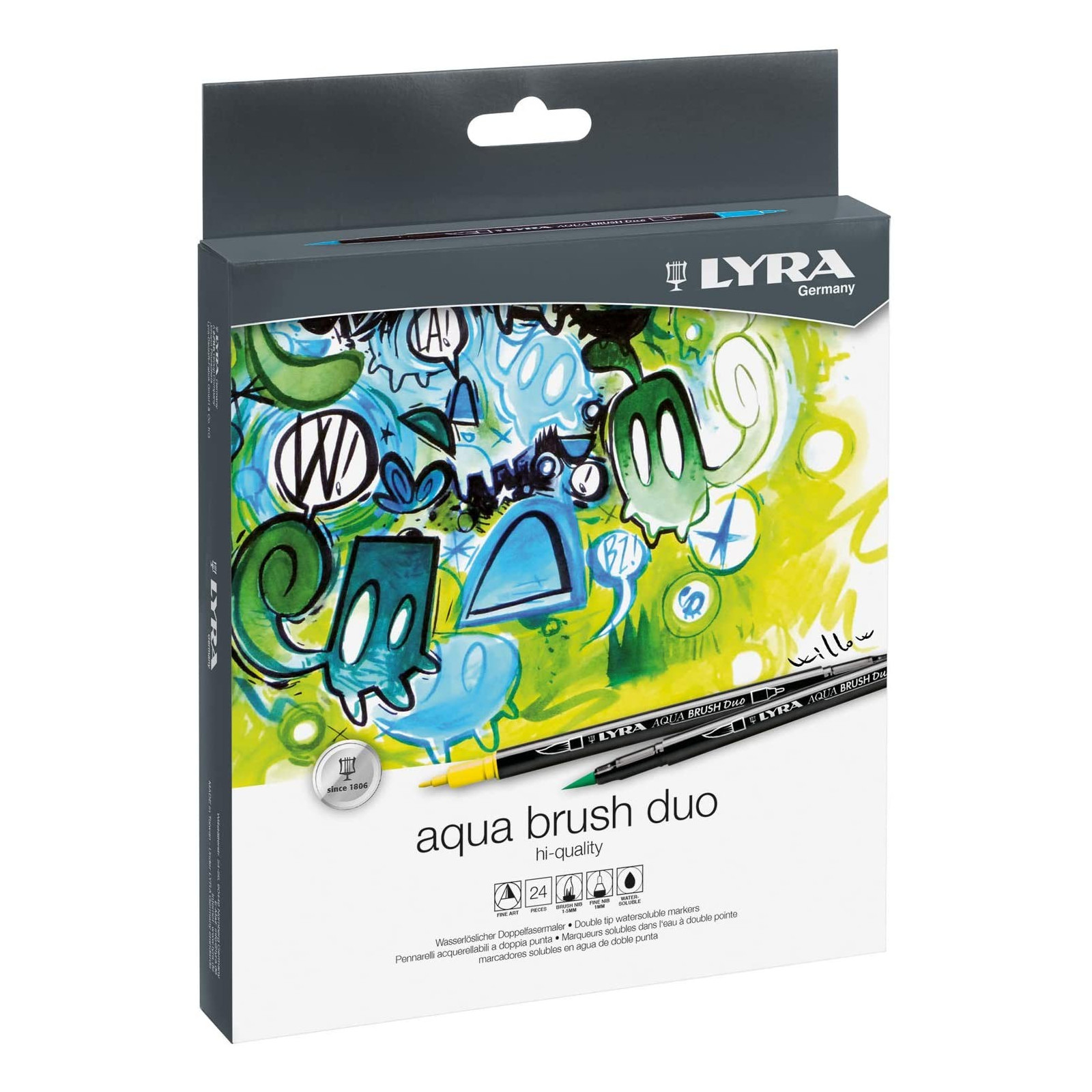 AST 24 LYRA AQUA BRUSH DUO-FILA