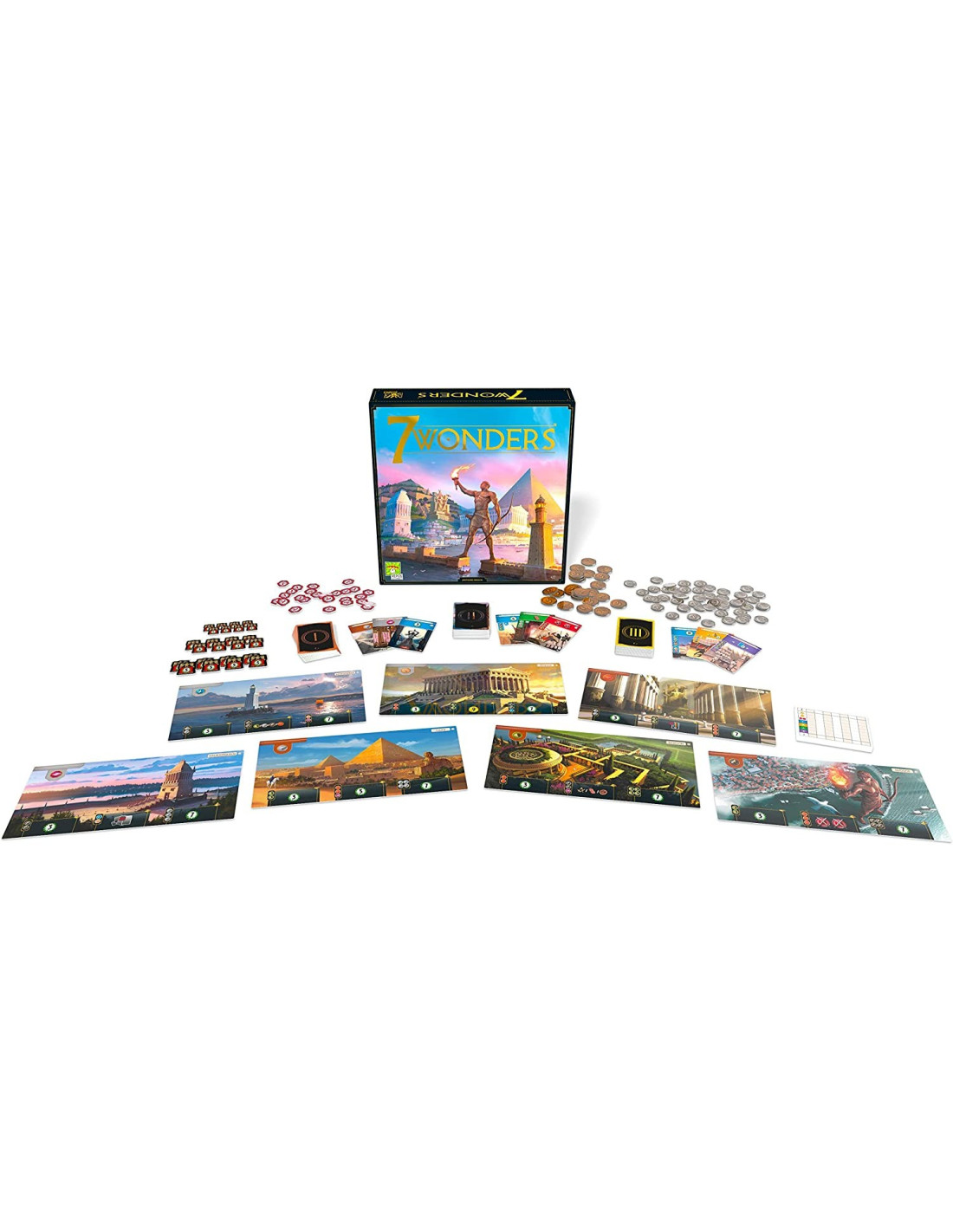 7 Wonders, nuova edizione-GIOCHI DI SOCIETA'