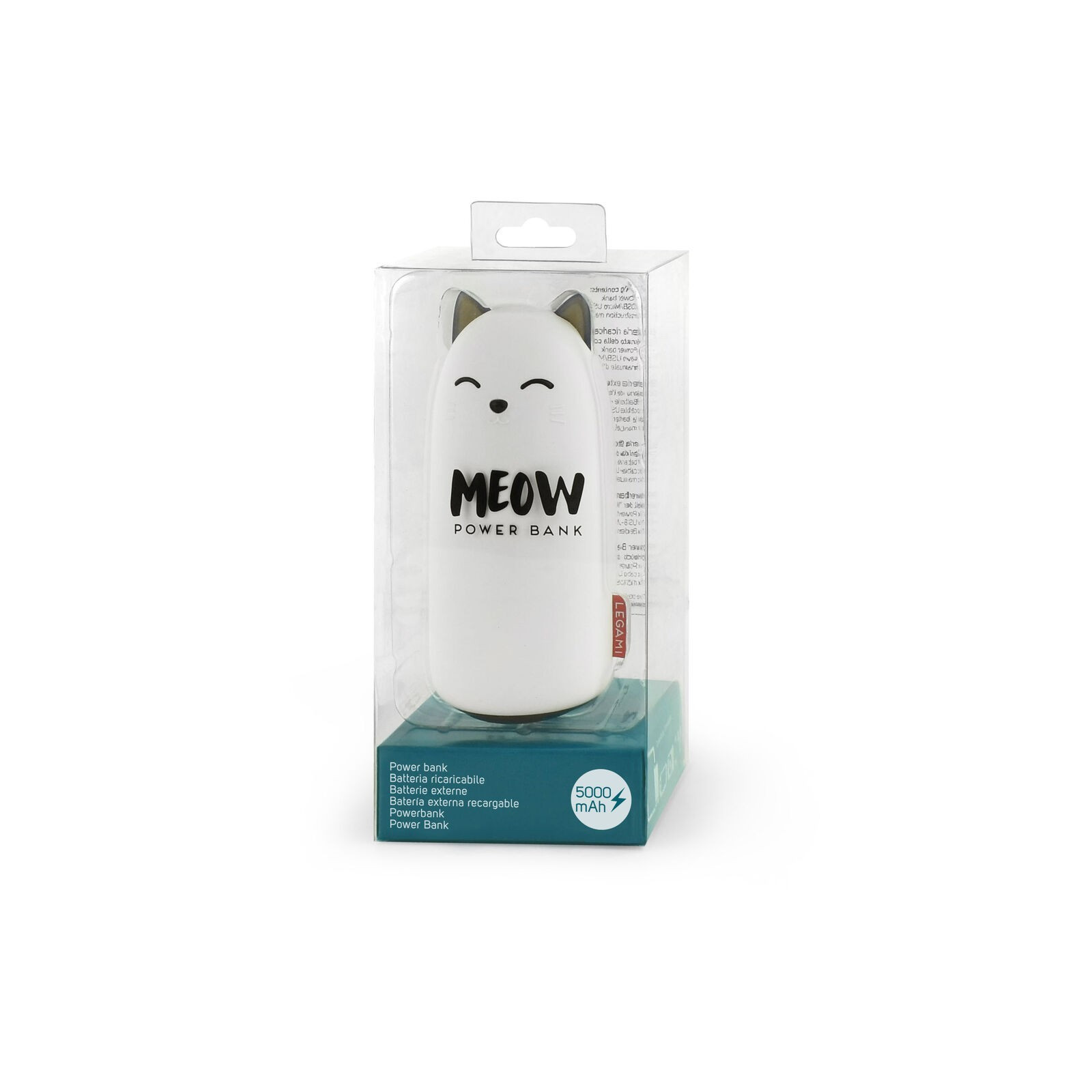 MEOW - RECHARGEABLE BATTERY 5000 - LEGAMI MILANO - LEGAMI MILANO - td-toys.it