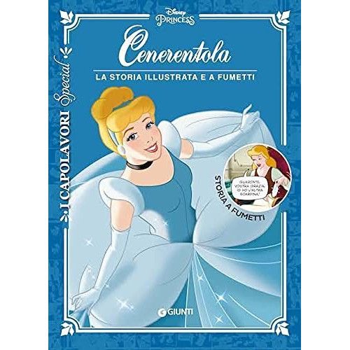 Cenerentola. La storia illustrata e a fumetti - 9788852243486 in