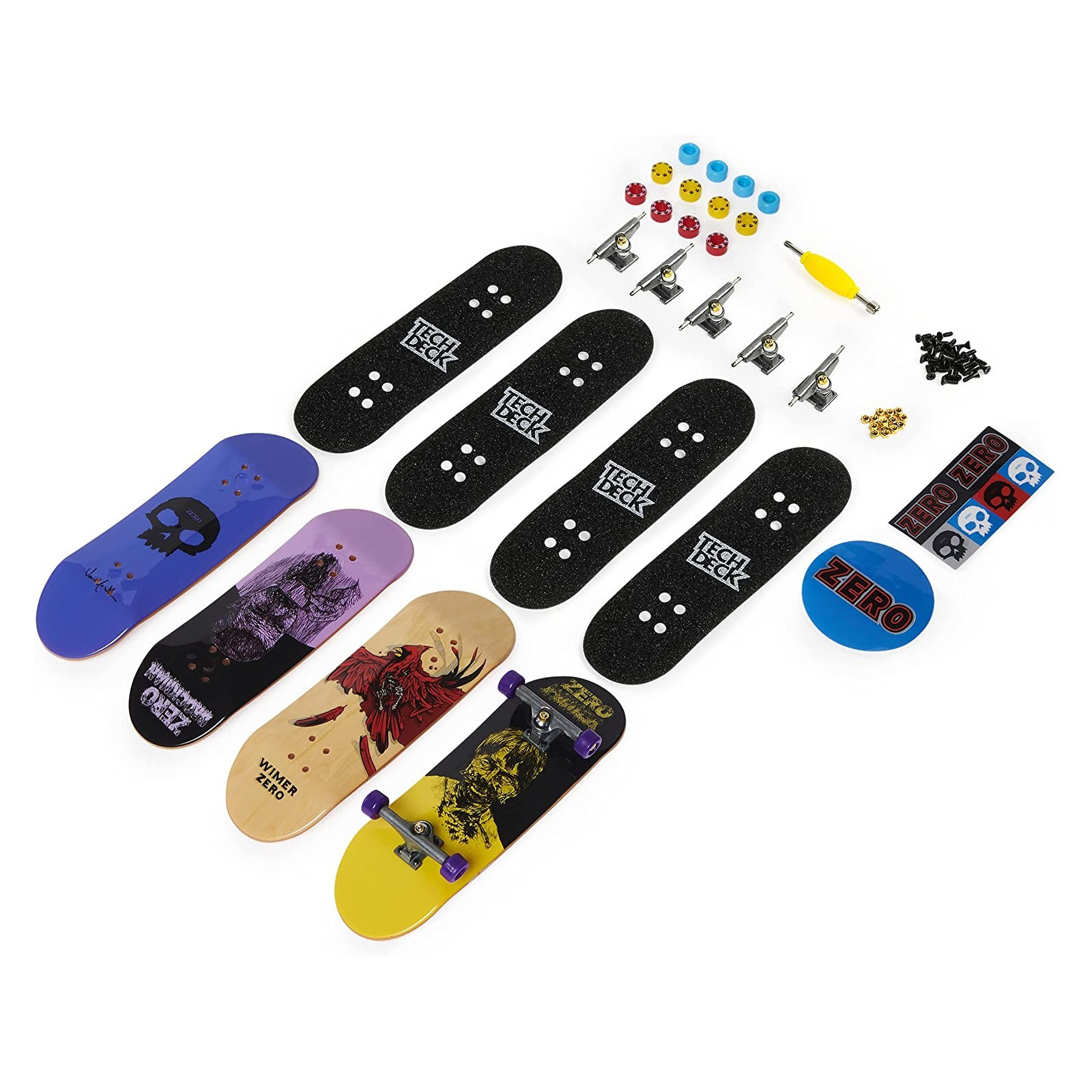 TECH DECK PACK OF 4 SKATES-CHILD