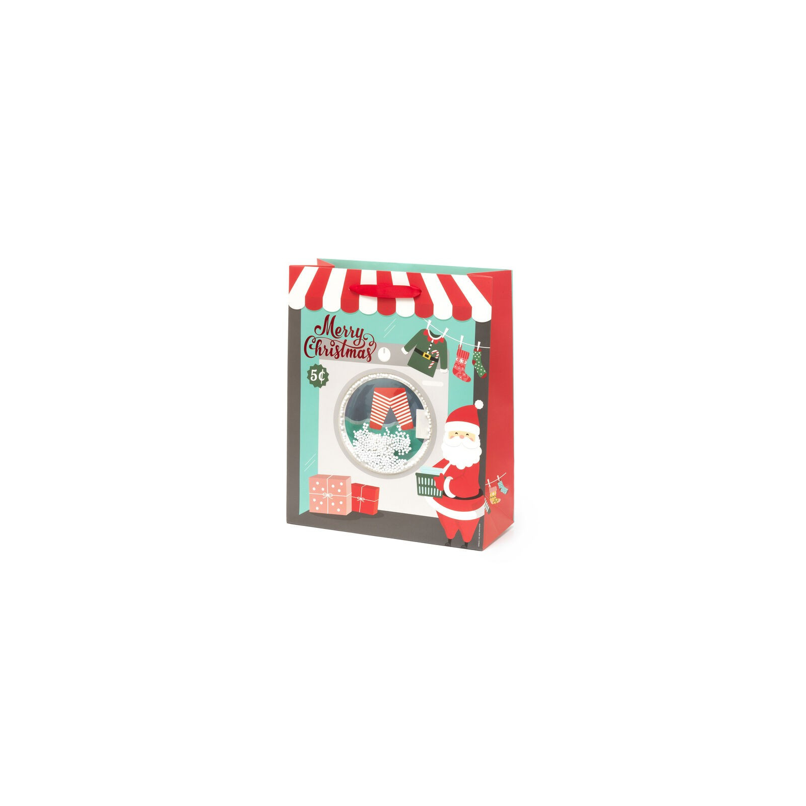 CHRISTMAS GIFT BAG - LARGE - SANTA'S LAUNDRY - LEGAMI MILANO - LEGAMI MILANO - td-toys.it