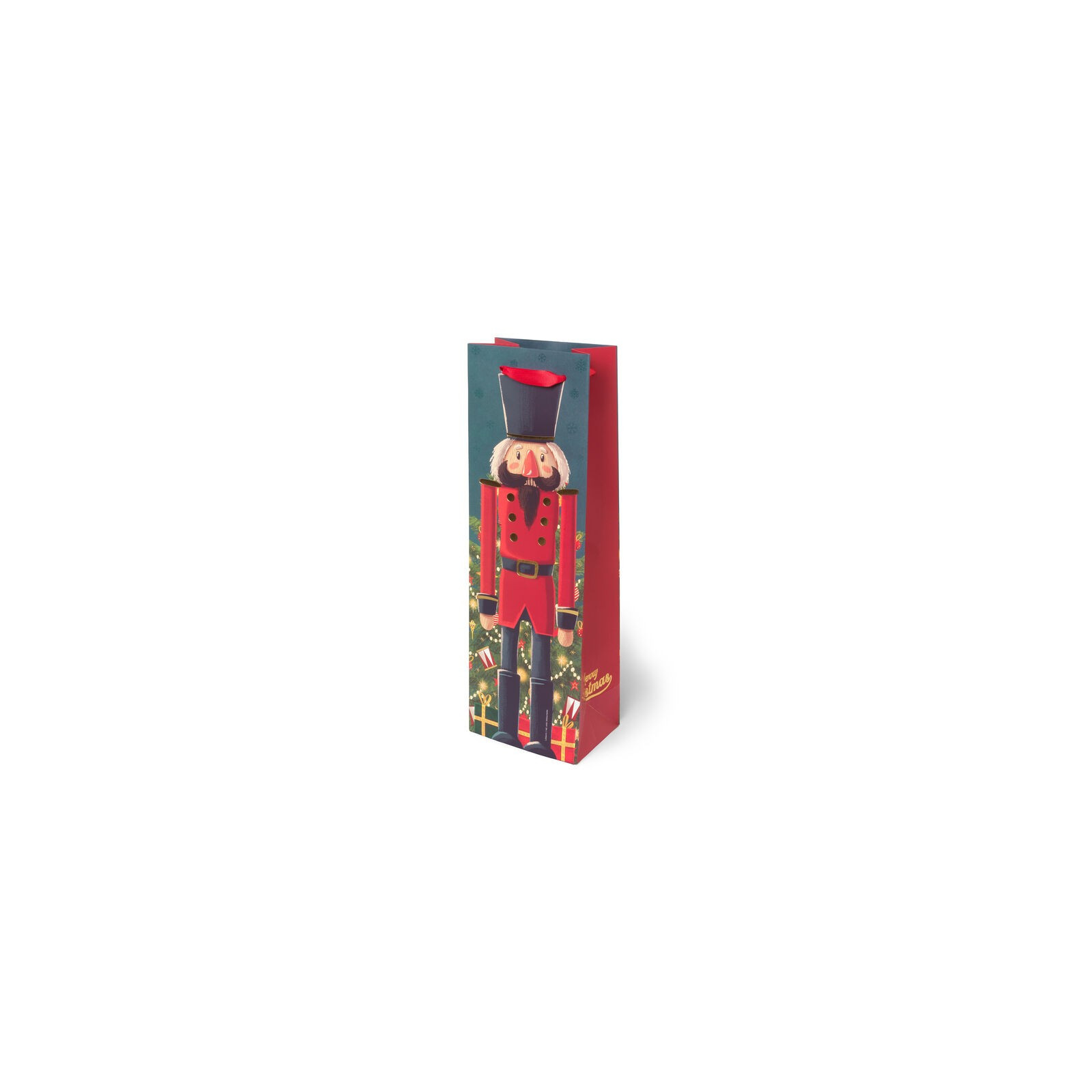 CHRISTMAS GIFT BAG - BOTTLE - NUTCRACKER - LEGAMI MILANO - LEGAMI MILANO - td-toys.it