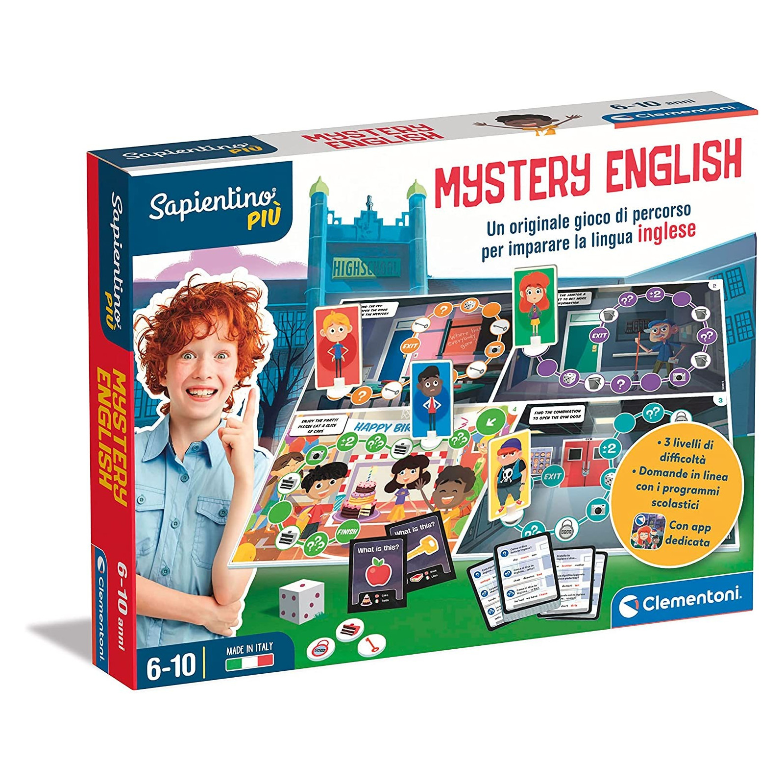 Mistery English - Clementoni - EDUCATIVI - td-toys.it