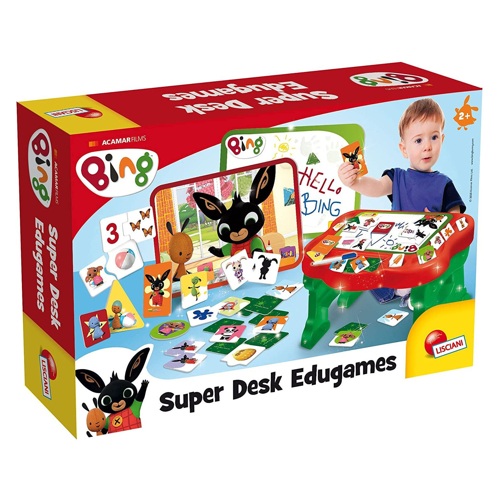 BING SUPER DESK EDUGAMES - LISCIANI GIOCHI - EDUCATIONAL - td-toys.it