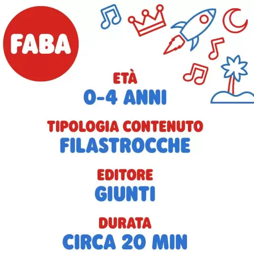 Faba I tre Porcellini - Personaggio Sonoro per Raccontastorie Faba unisex  (bambini)